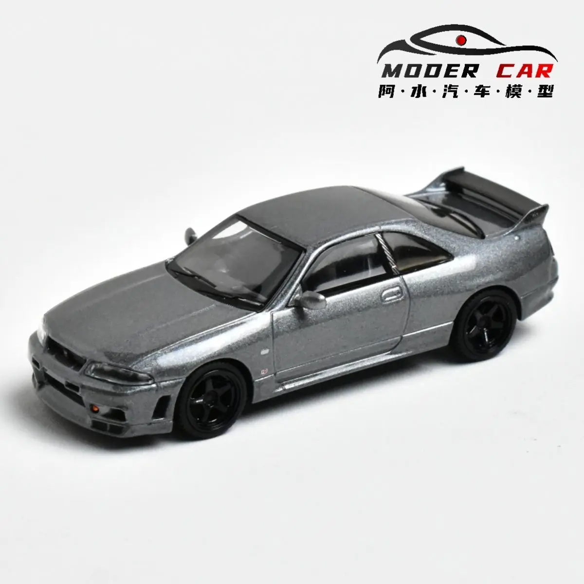 MINIGT TSM 1128 1:64 Geschenktaugliches GTR NISMO BCNR33 Druckguss-Modellauto