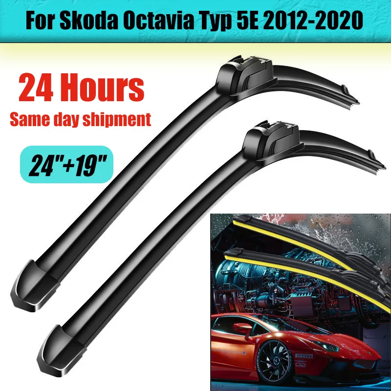 

Misima Windshield Windscreen Wiper Blades For Skoda Octavia 5E A7 2012 - 2020 Front Window 2019 2018 2017 2016 2015 2014 2013