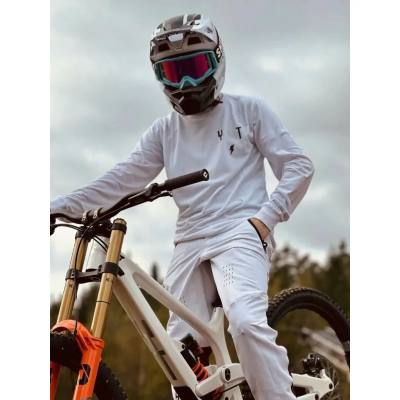 

Мотоциклетная толстовка для скоростного спуска, горного велосипеда, MTB, внедорожная рубашка, уличный быстросохнущий дышащий топ