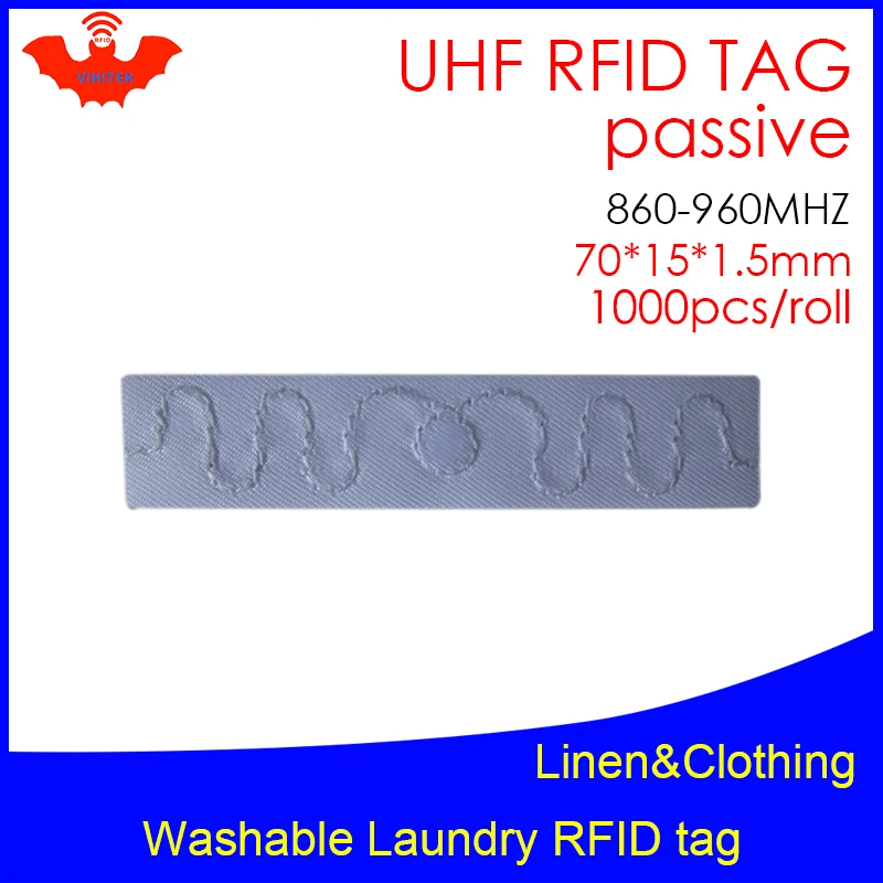 UHF RFID laundry tag hotel Linen clothing Washable heat resisting 902-928MHZ NXP EPC Gen2 6C 1000pcs free shipping passive RFID