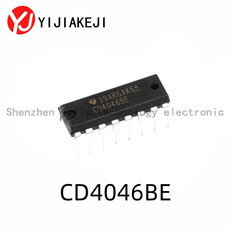 10pcs New original TI CD4046BE CD4046 direct insertion DIP16 phase-locked loop logic IC signal switch