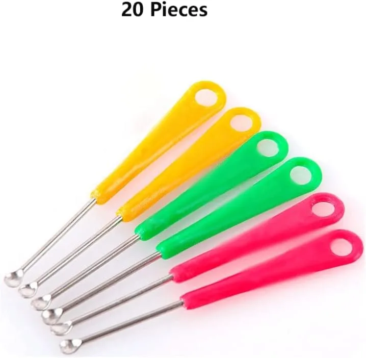Ear Wax Removal Kit Earwax Removal Kit Durable Ear Cleaning Kit 4 Piece Stainless Steel Ear Cleaner Tool Set for Adults and Kids Ear Pick - Detail 1