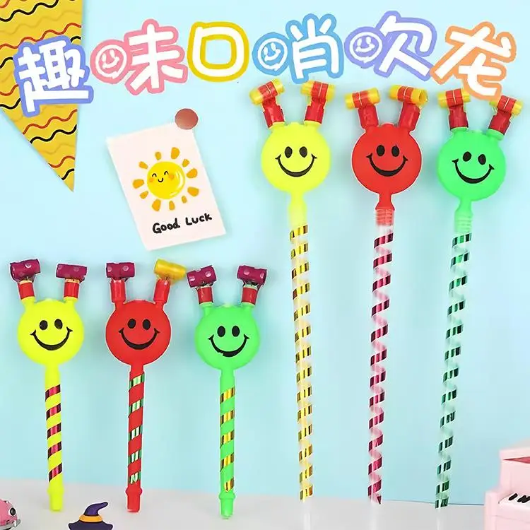 children's-toy-blow-whistle-party-entertainment-ribbon-long-nose-funny-birthday-smile-dragon-blowing-beard