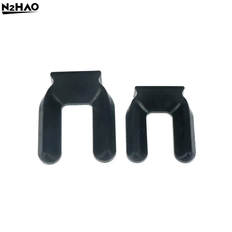 Rubber Office Chair Wheel Stopper Furnitures Foot Wheel Caster Anti-slip Pad Floor Protectors Prevents Scratches Slot Pad
