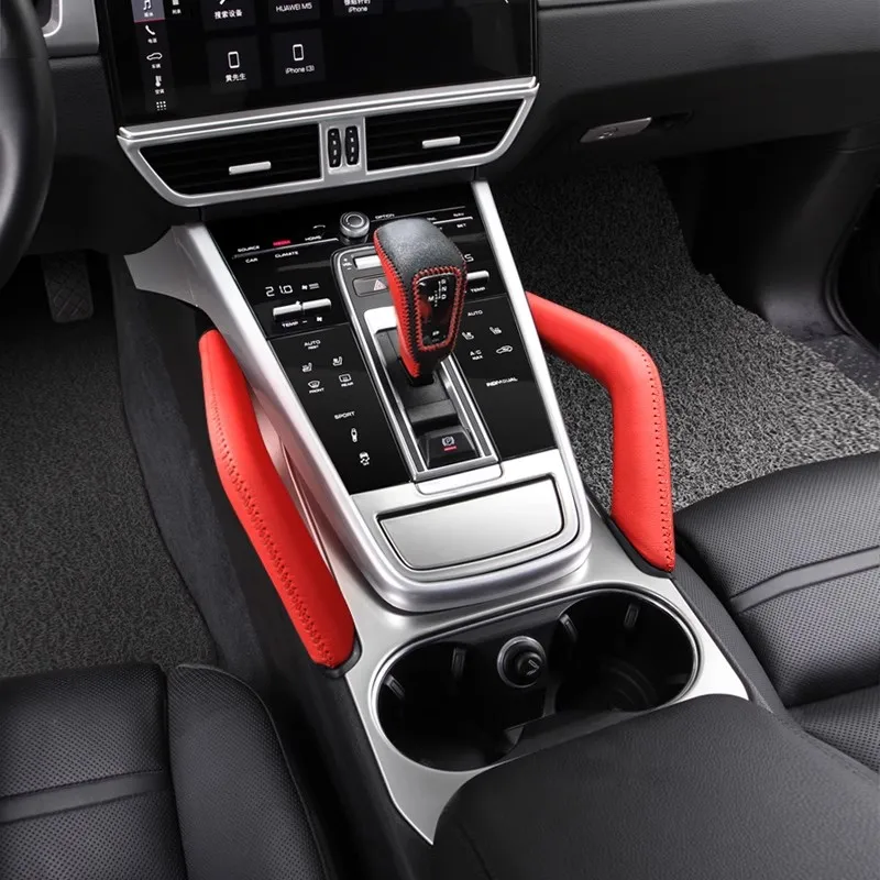 

Для Porsche Cayenne 92A 9YA 2018-2024 ABS модификация салона автомобиля центральное управление воздуховыпускным отверстием шестерни рамка декоративная наклейка