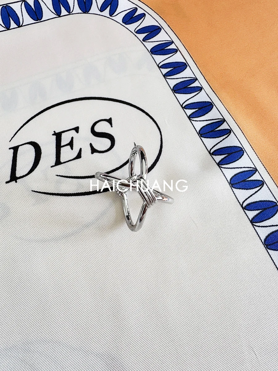 럭셔리 디자이너 스카프 버클 여성 스카프 홀더 스카프 링 스카프 숄 반다나 버튼 액세서리