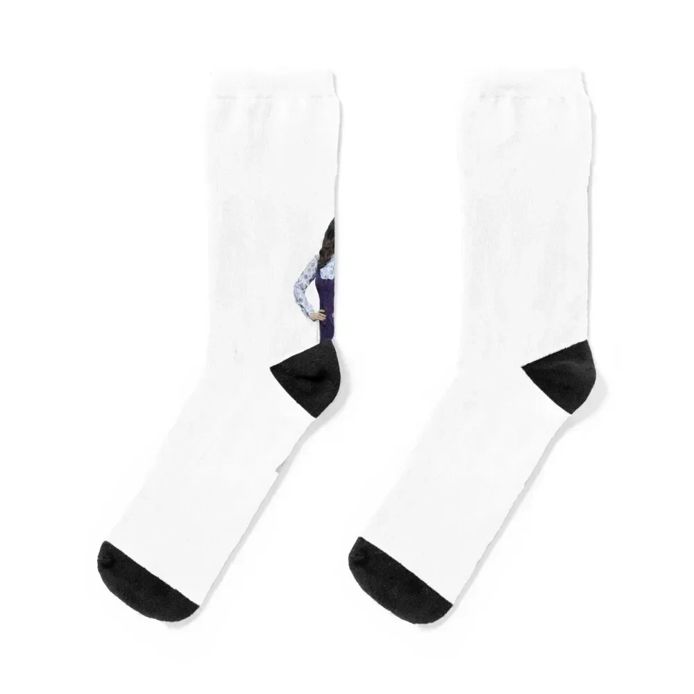 

The Good Place - Janet Socks Lots happy hiphop with print Man Socks Women's