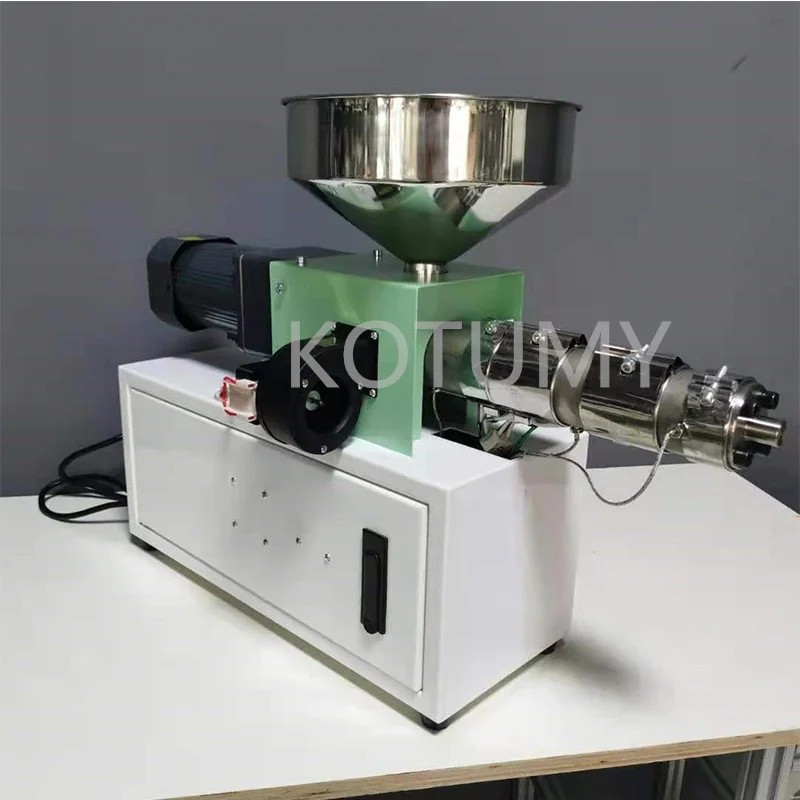 SJ25 Tabletop Mini 3D Consumables Machine Plastic Laboratory Desktop Injection Molding Machine Single Screw Extruder PE PVC