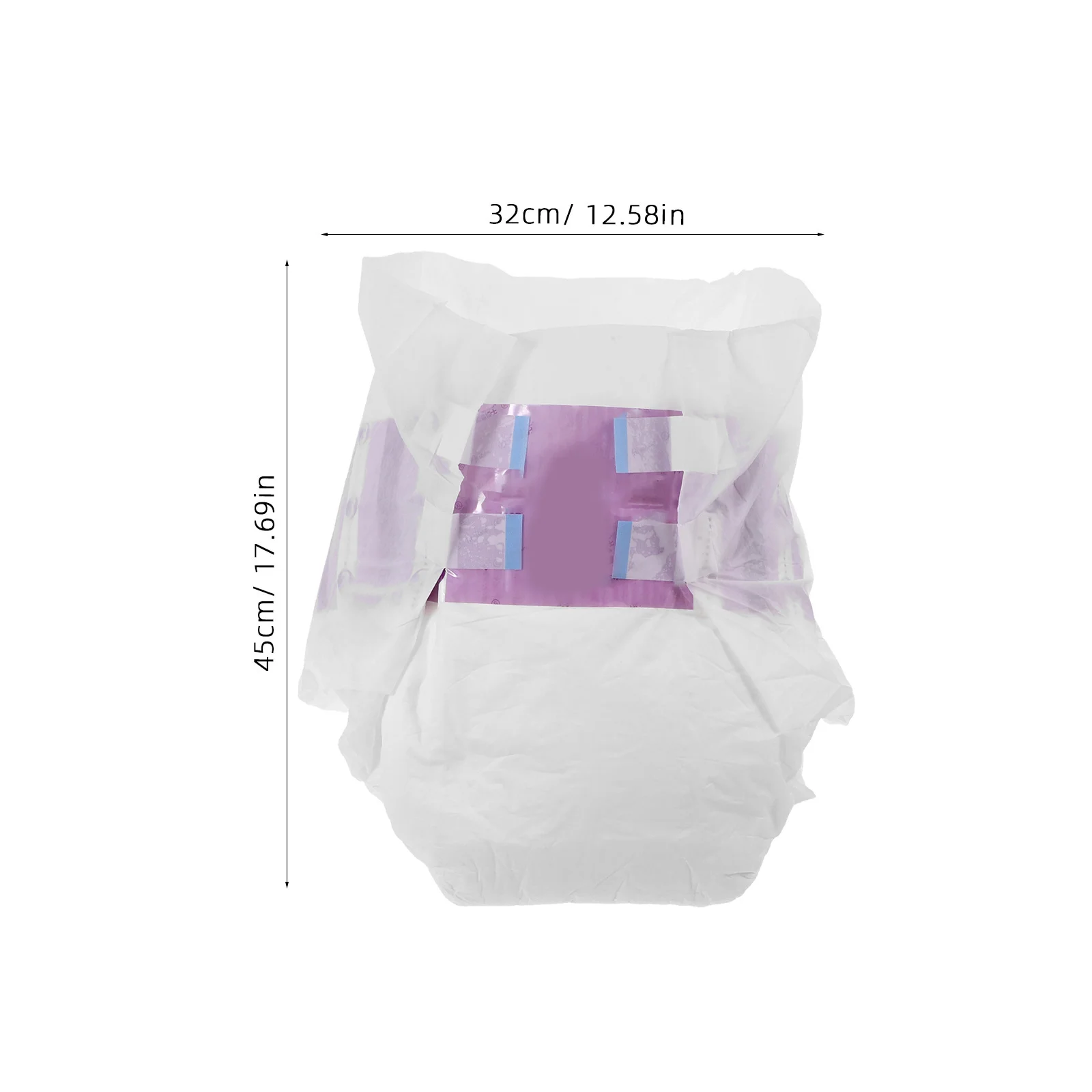 10pcs Adult Diaper for Elderly Incontinence Simple Adjustable Disposable Briefs Aged Care Diapers Comfortable Design