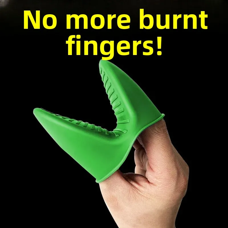 

Oven Mitts Silicone Heat Resistant Pinch Mitts Anti Scalding Non Slip Gloves Clips Pot Holder Cooking Baking Oven Mitts