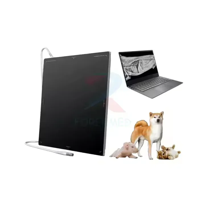 Veterinary DR Flat Detector 17*17 Port  le Wired FPD Digital Xray Flat Detector