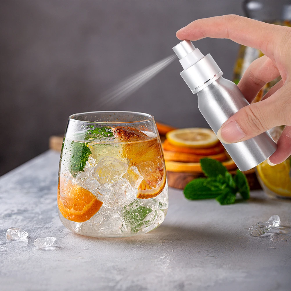 

2 Pcs Cocktail Atomizer Spray Bottles PP Travel Size Bartender Accessories Bitters Bottle Mini Grade