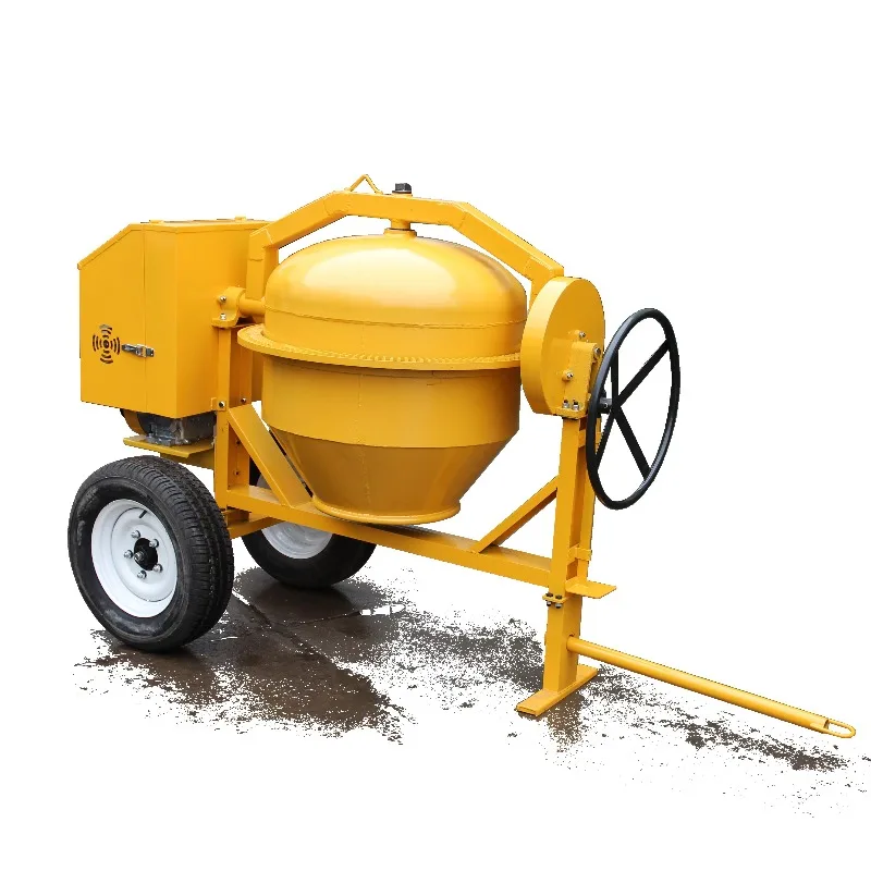 Portable electric mini concrete mixer