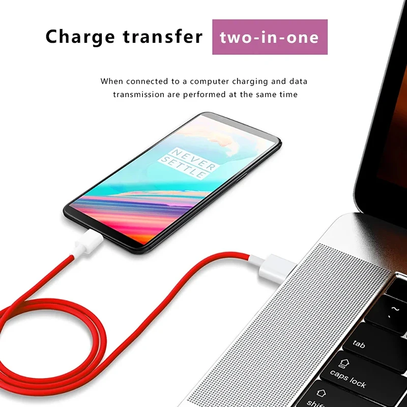 Câble USB C 65W vers Type C pour Charge Super rapide, cordon de données pour OnePlus 9RT 9R 8 7 Pro 7t Pro Supervooc Warp Charge 6t 5t 5 3t