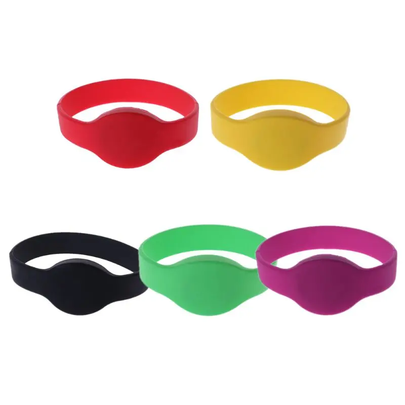 

125khz EM4100 TK4100 Wristband RFID Bracelet ID Card Safe Silicone RFID Band Read Only for Swimming Pool Field Operation