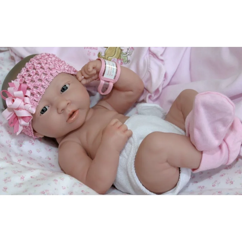 

14in Reborn Doll Cloth Silicone Realistic Lifelike Handmade Reborn Toddler Baby Dolls Toys for Children Toys for Girls Gift