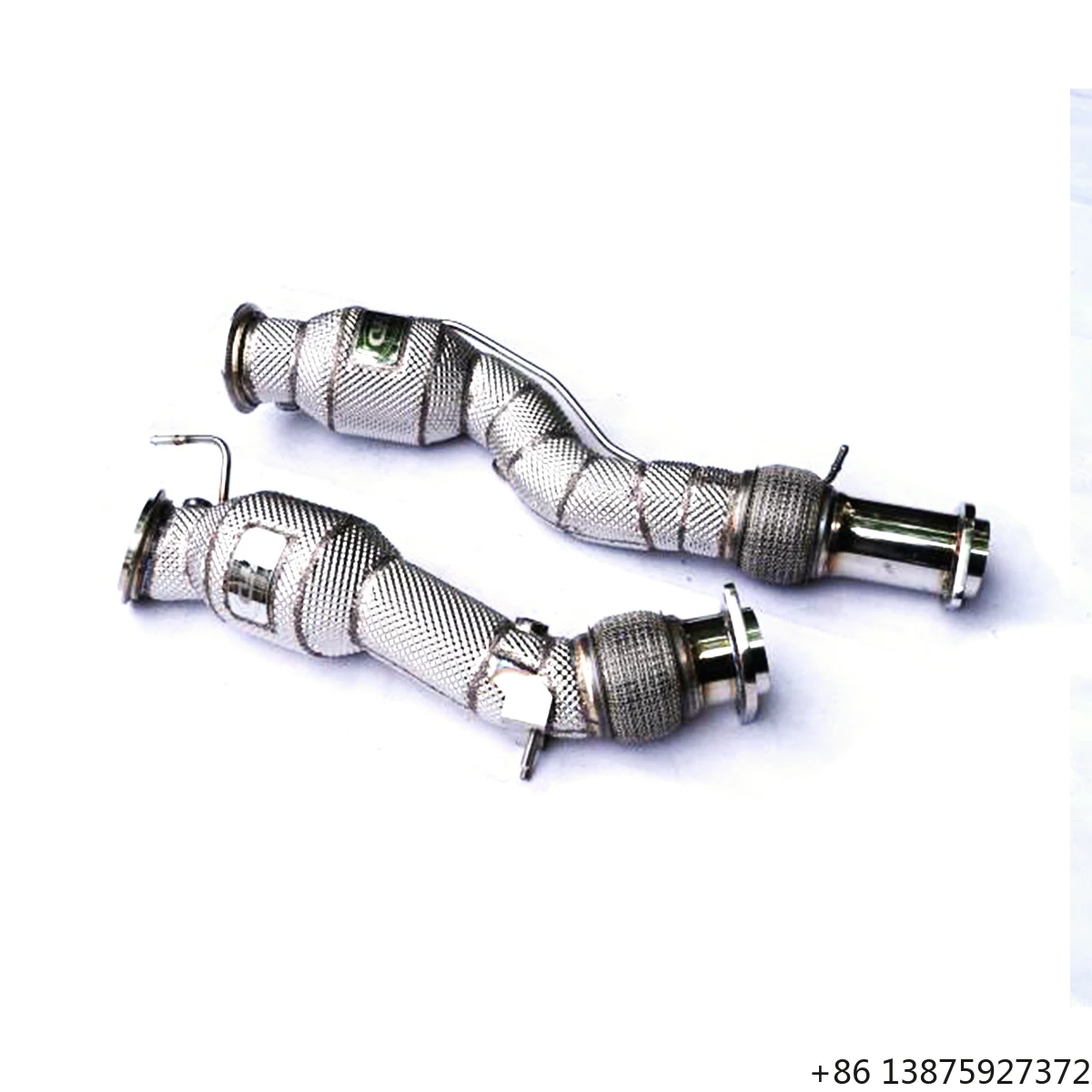 

Ecnal for F97 F98 X3M X4M S58 3.0T Performance SS304 Sports with Heat Shield Metal Catalytic Downpipe