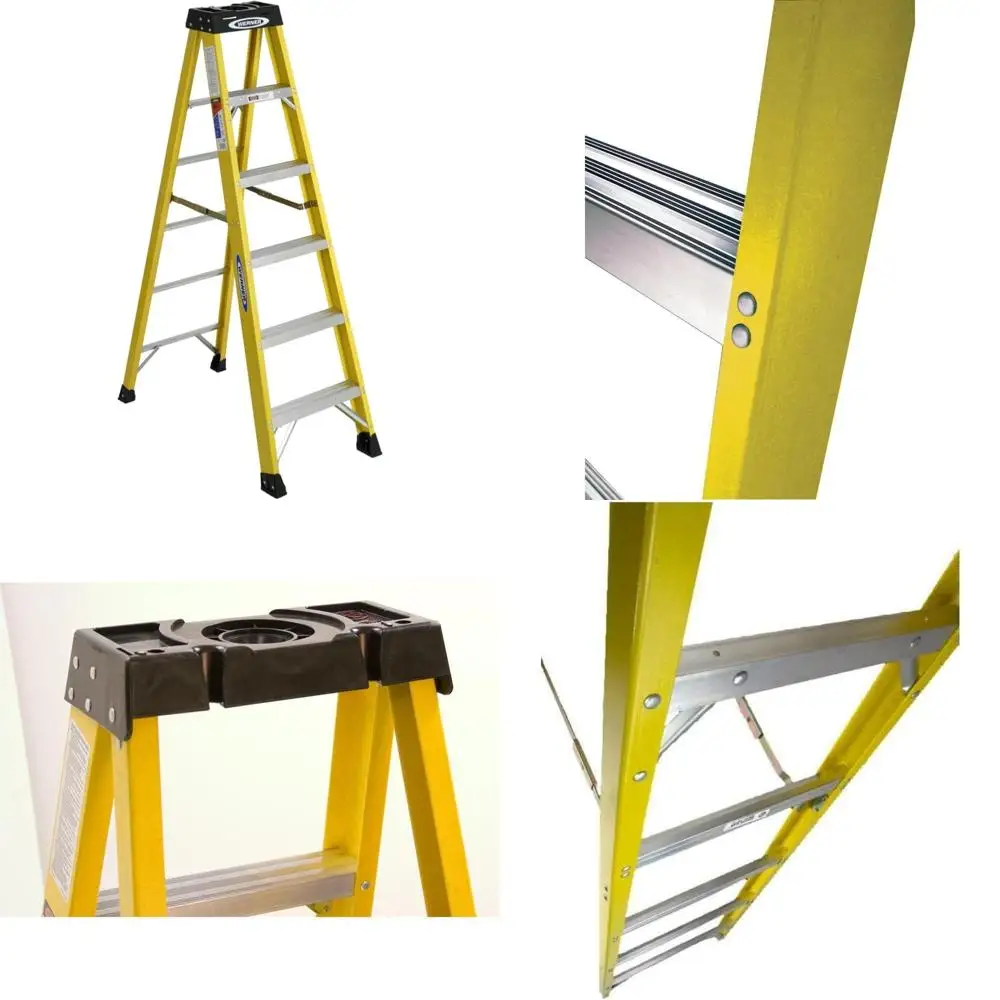 Werner 6-Foot Fiberglass Type Ia Step Ladder