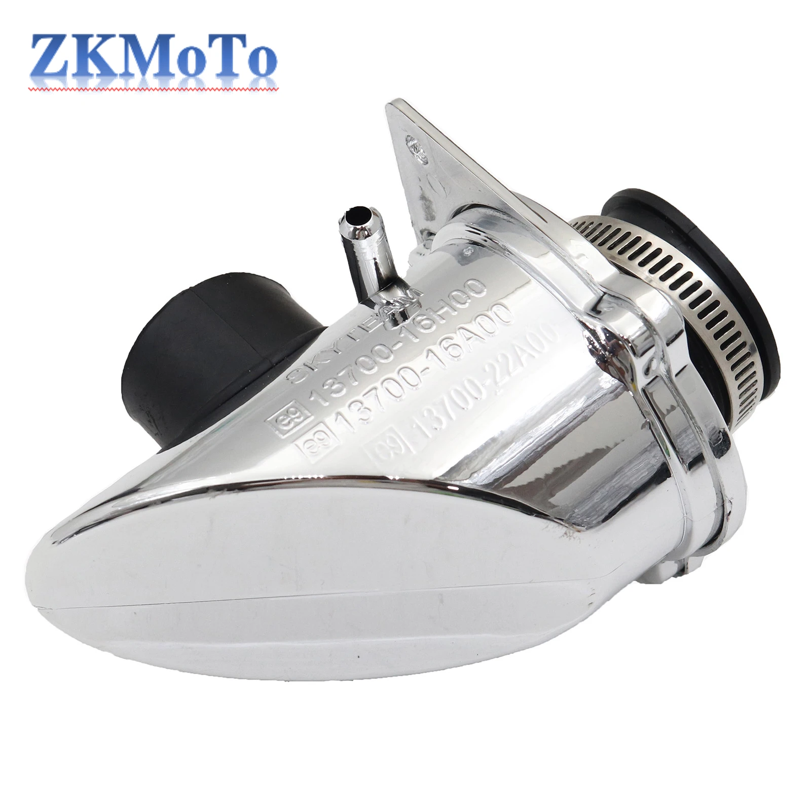 Mini Moto Scooter Silver Motorcycle 35mm Air Filter Fit For Honda Monkey Bike Orangutan Bike Parts Z50 Dirt Pit Bike Z50