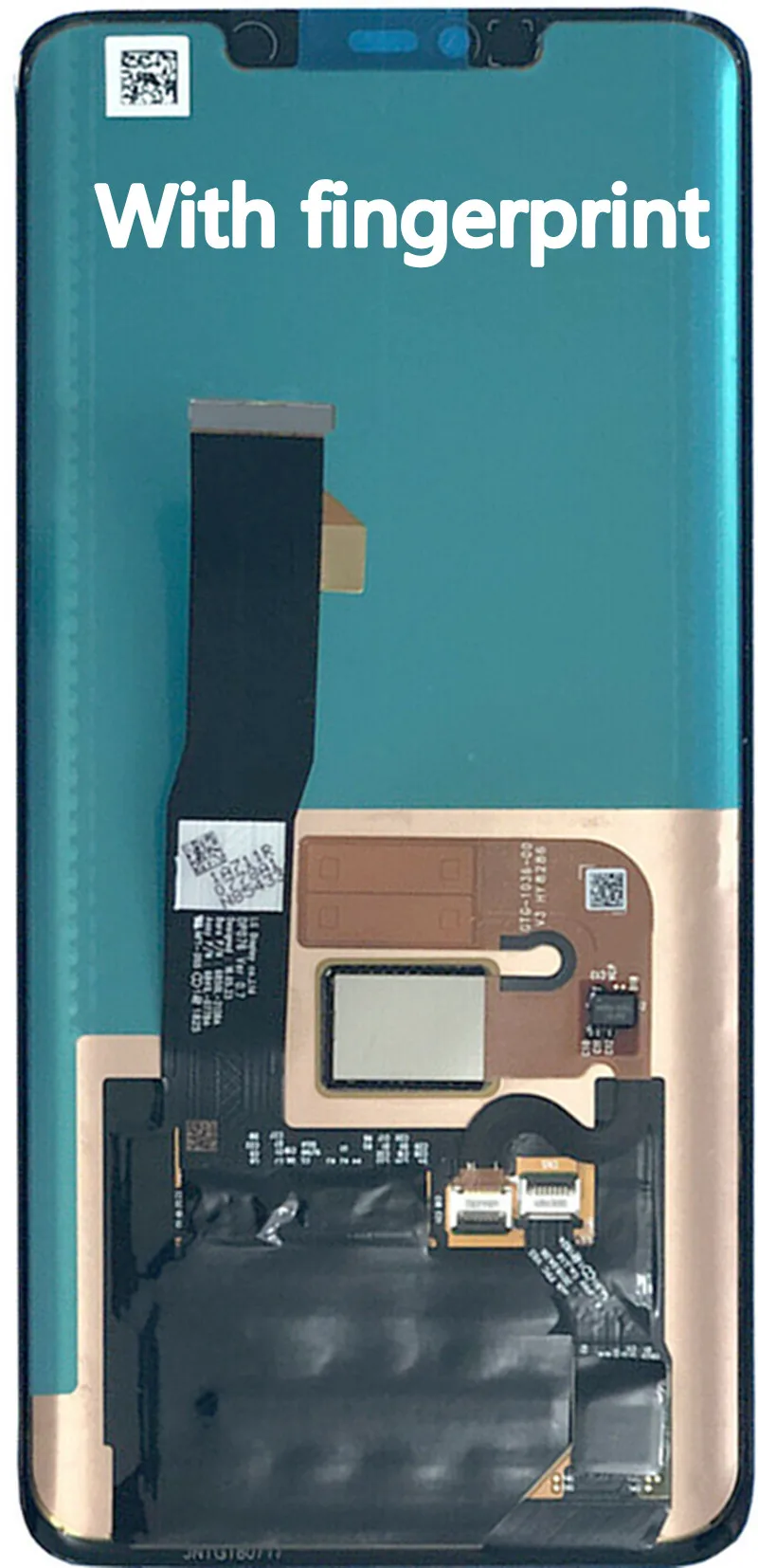 Fingerprint frame is suitable for Huawei Mate 20 Pro LCD touch screen digitizer LYA-L29 bracket repair