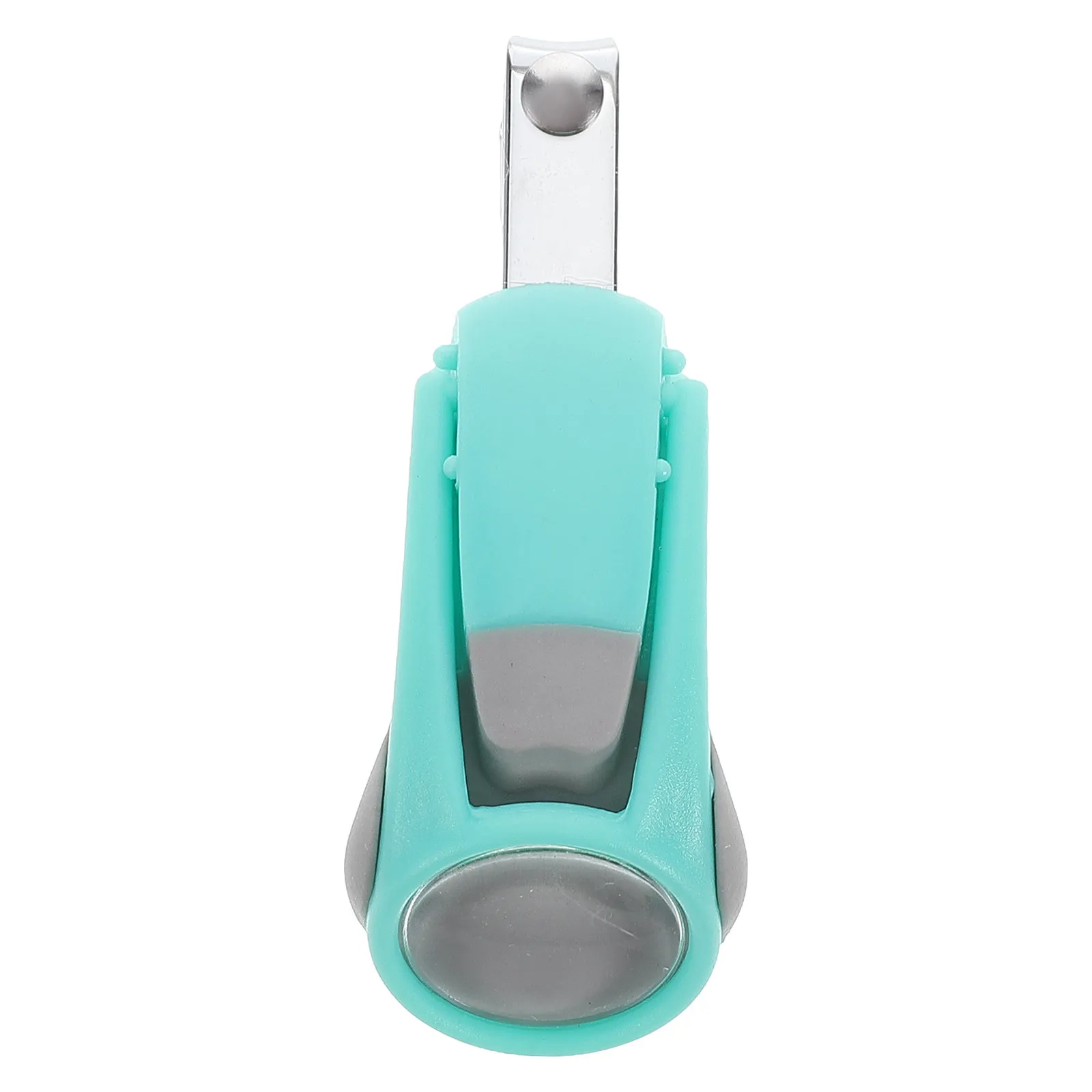 Safe Baby Nail Clipper for Infants Newborn to 12 Months Steady Grip Ergonomic Design with Fold-Away 2X Magnifier Plastic Body