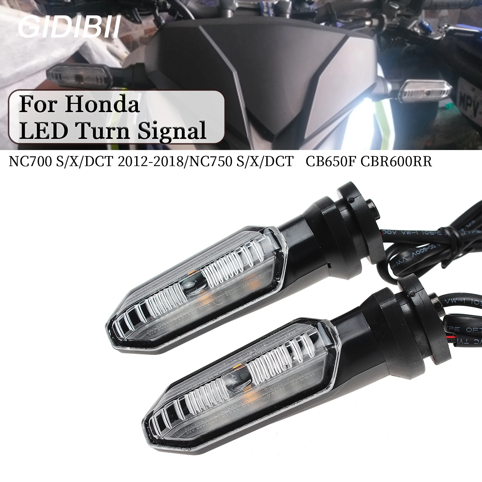 

СВЕТОДИОДНЫЕ указатели поворота для мотоцикла Honda NC700 C750 CBR500R 650F CB500F X CTX700 2014-2018 CB400F 400R CB 400X 2013-2018