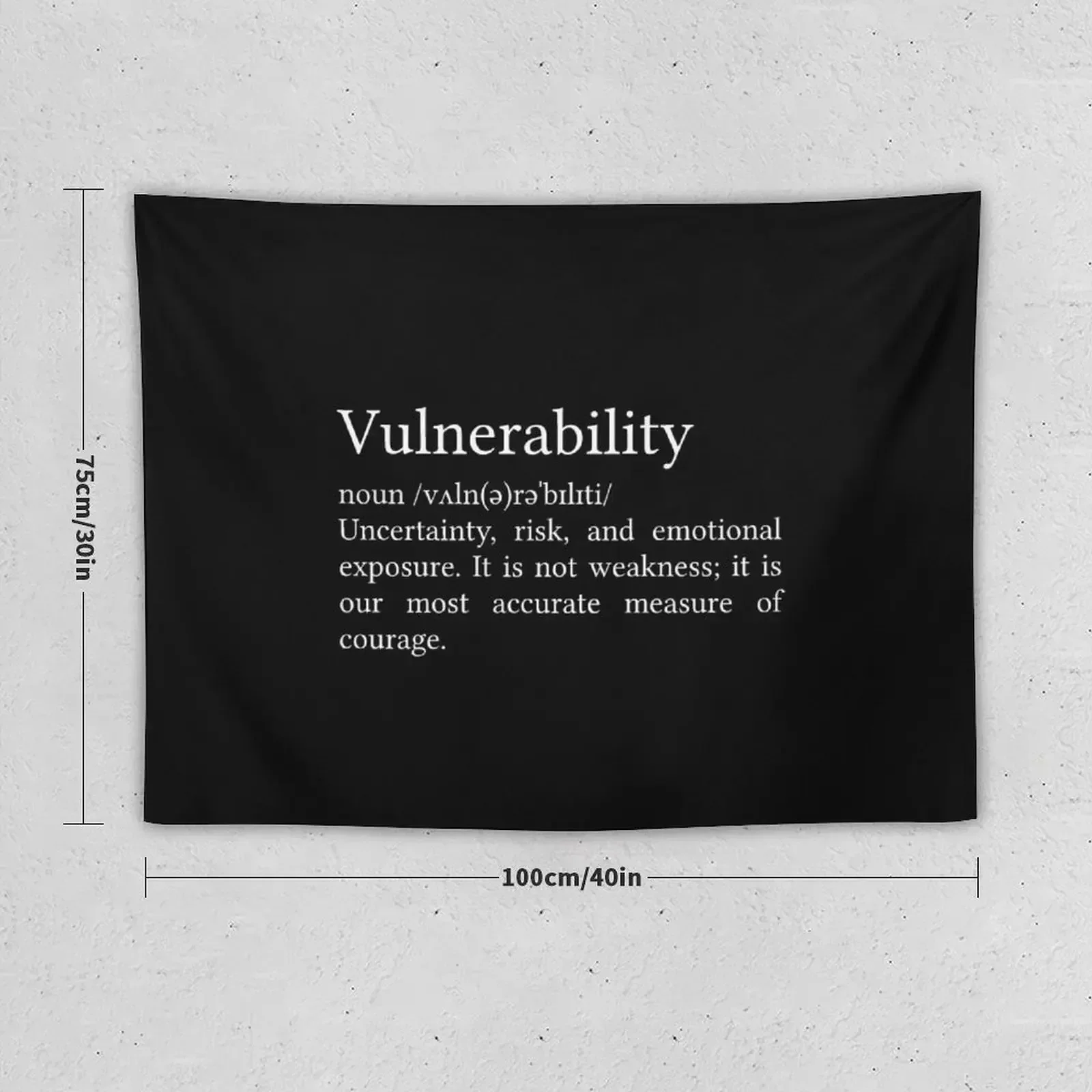 Vulnerability Definition Tapestry Christmas Decoration Wall Hanging Wall Tapestry