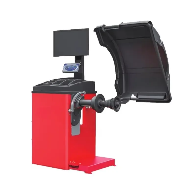 3D wheel balancer touch screen car tyre balancing machine - Professional Car Lift