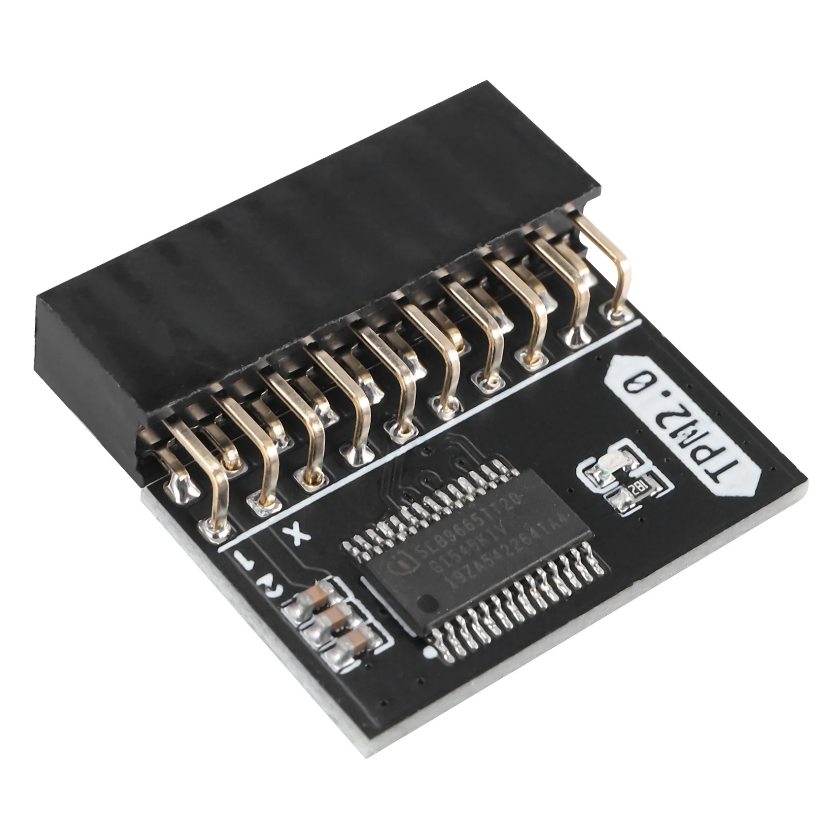 وحدة حماية B27B LPC 20Pin لـ ASUS TPM-L R2.0/جيجابايت GC-TPM2.0 وحدة منصة الثقة المتوافقة 20-Pin 20-1 L2P7