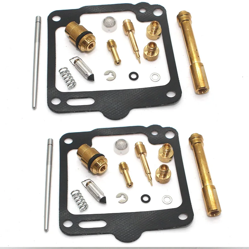 2 set motorcycle carburetor repair kit for XV750 Virago XV 750 1988-1997 Plunger diaphragm parts