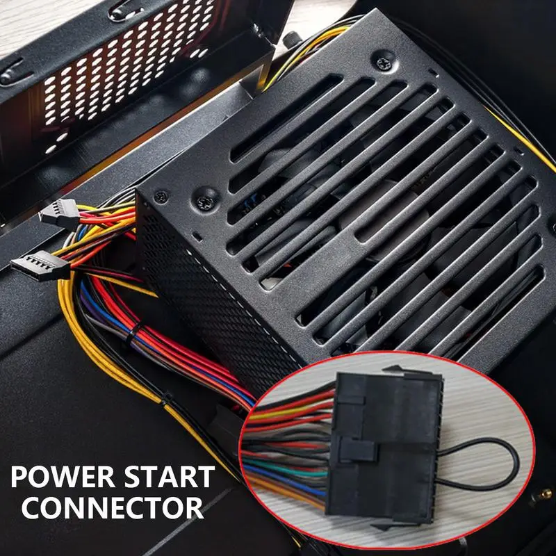 Desktop Motherboard Abastecimento Cabo, PC Abastecimento, Computador Motherboard, durável e fácil de instalar, 24 Pin Módulo