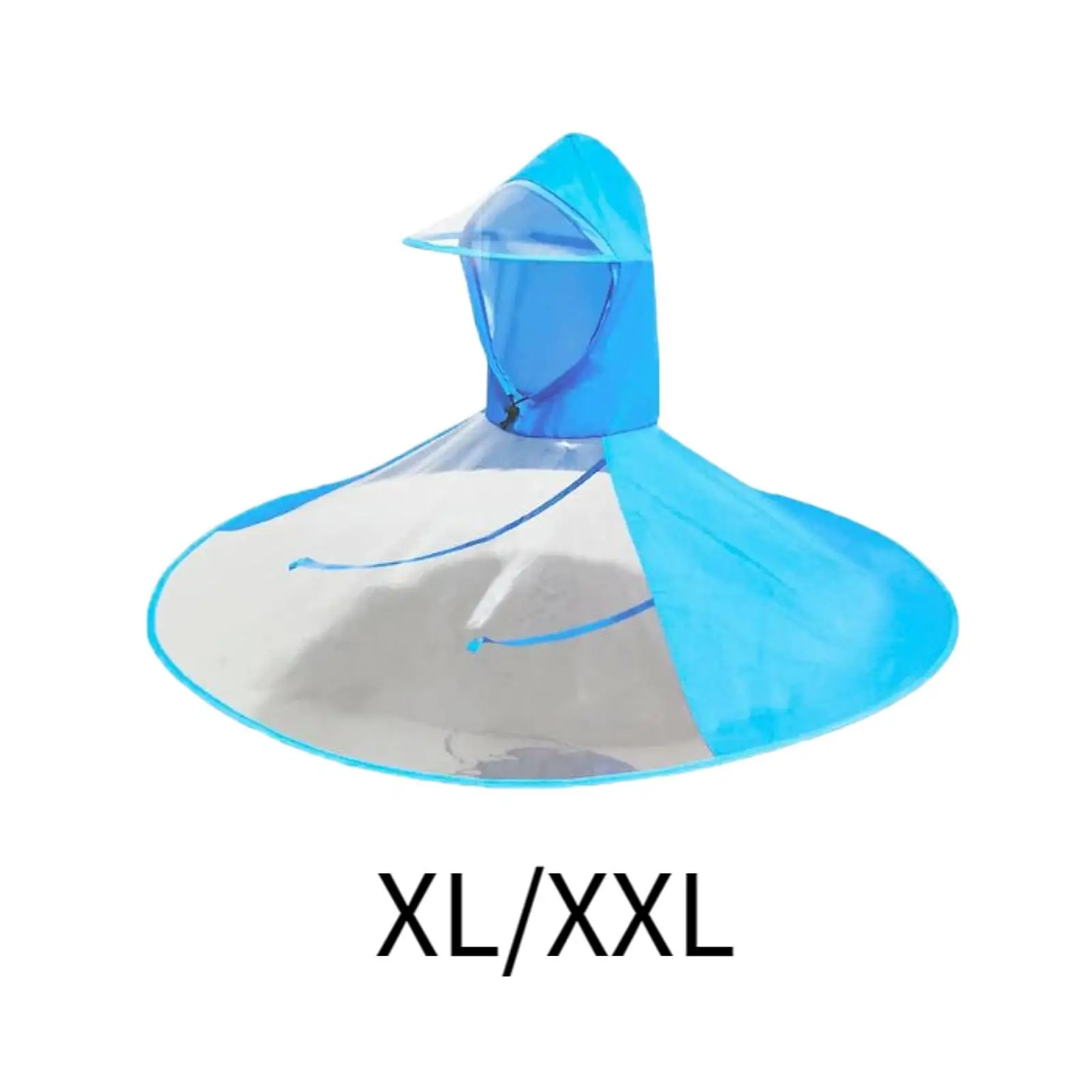 

Head Umbrella Hat Folding Windproof Headwear for Hiking Climbing Backpacking
