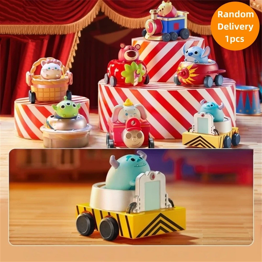 

Disney TSUM PARADE Series Blind Boxes Stitch Marie Lotso Cartoon Figure Cute Toys Surprise Gift Christmas Gifts Random 1PC