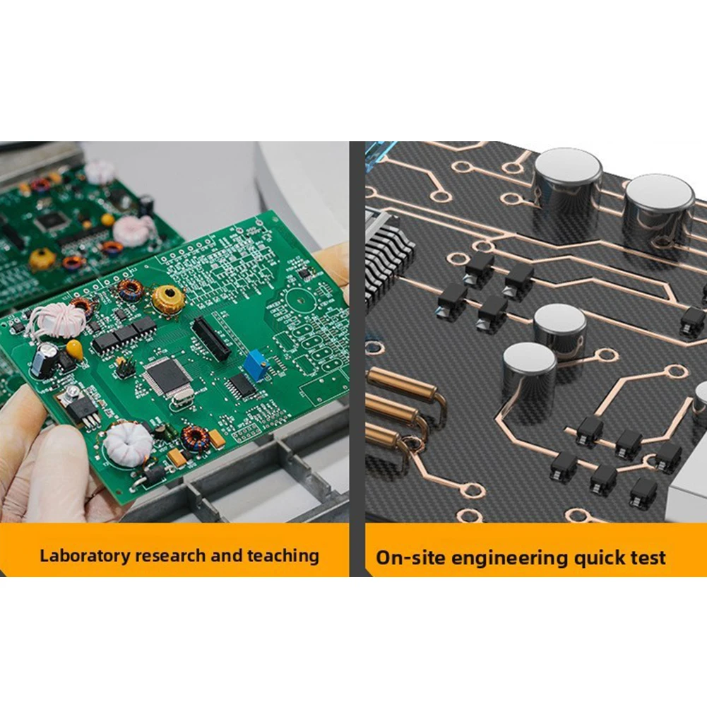 LCR Bridge Tweezers for SMD Electronics with 1.14 inch Color Screen Automatic Component Recognition USB Data Cable