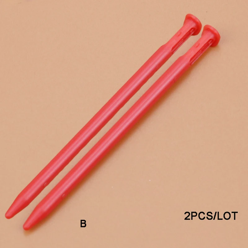 YuXi-Nintendo 3DS Game Console Touch Screen Pen, Pen Resistência, caligrafia, 2pcs, Novo