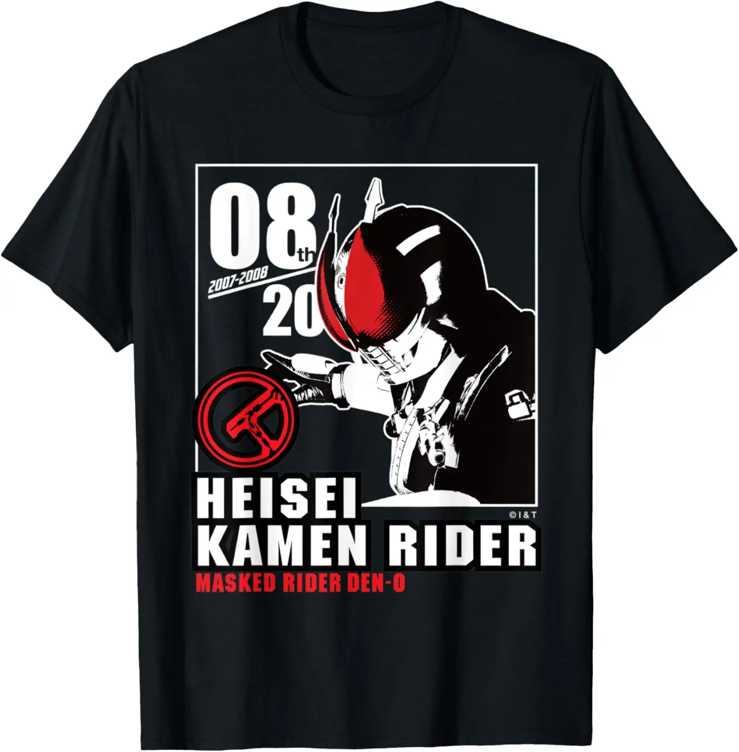 Kamen Rider Den-O Heisei Rider Anniversary T-Shirt