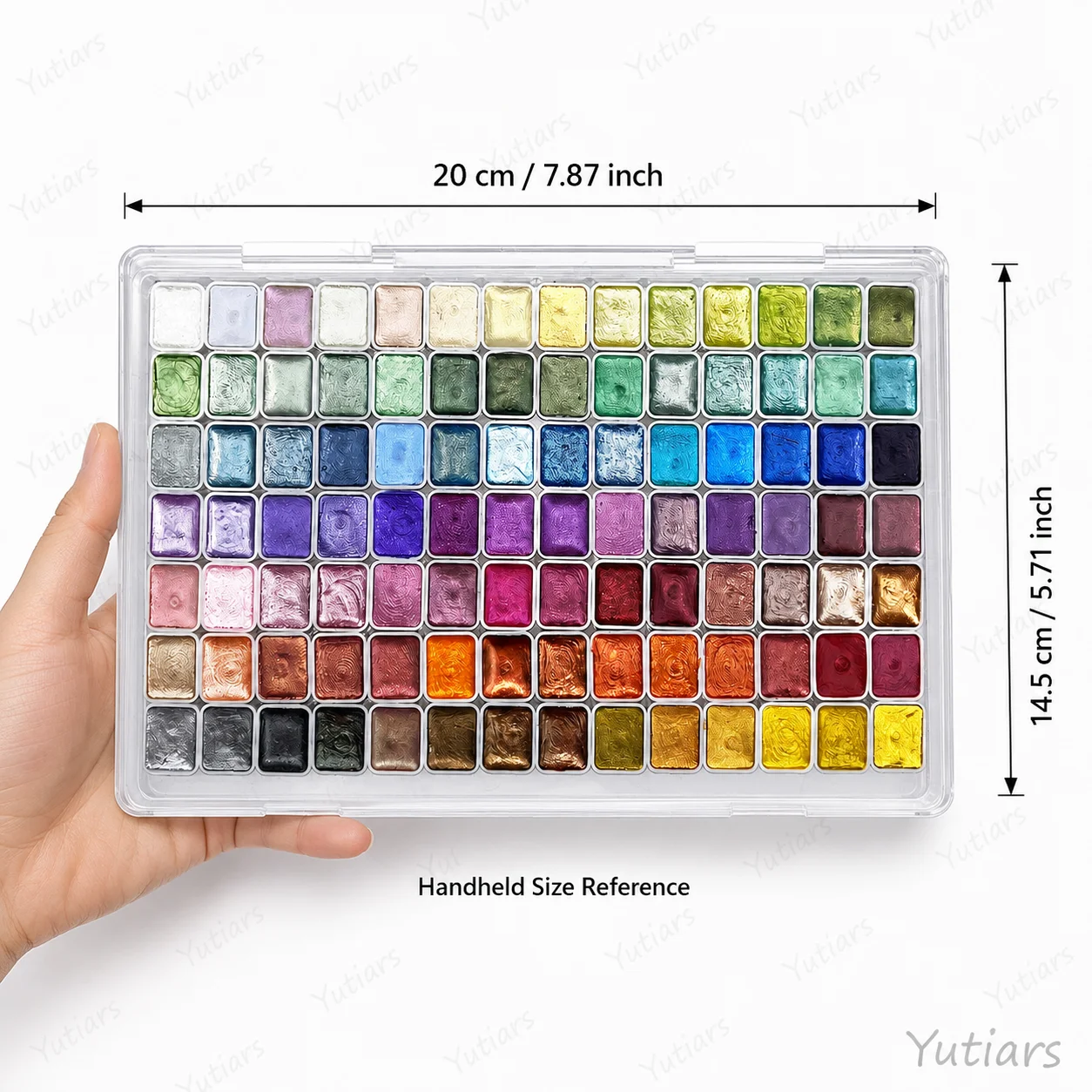 Набор акварельных красок с пер – обзор и цена Watercolor Paint Set Solid Pigment