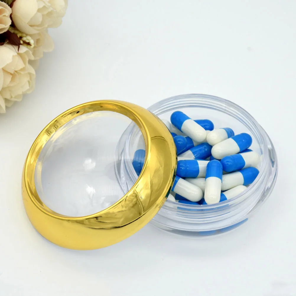 

2pcs 50G Plastic Bottle Travel Jars For Creams Empty Capsule Jar Portable Leakproof Container Skincare Ointment Acrylic