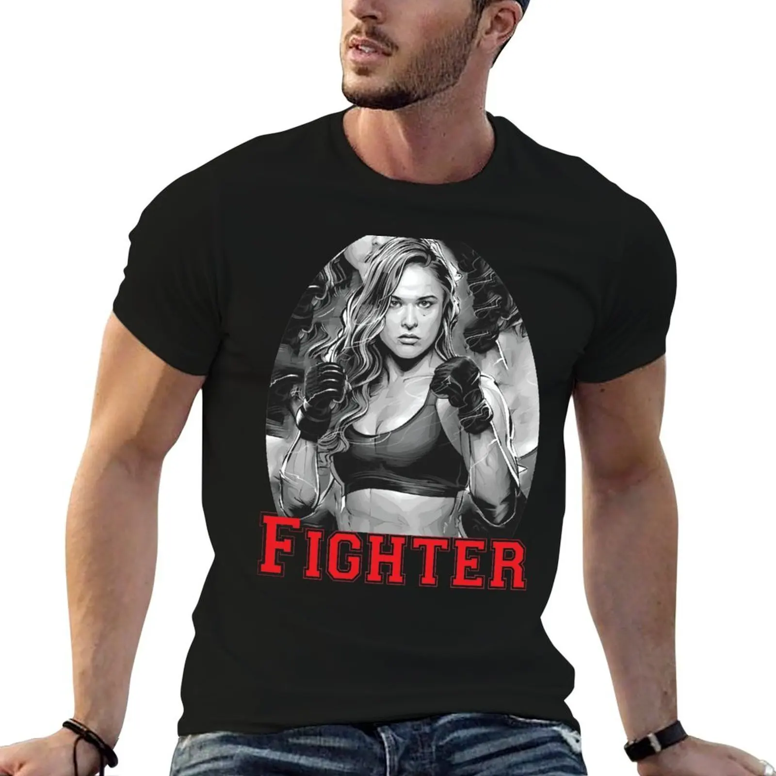 

Fighter - Ronda Rousey Classy Art T-Shirt t shirt man designer man t shirt designer T-Shirt