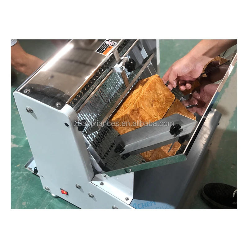 certificated bread slicer with thickness 12mm and 31 blades, commercial bakery equipment, commercial kitchen appliances