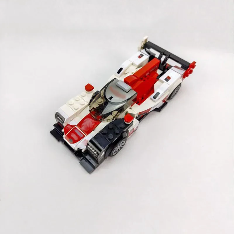 278PCS 1:30 MOC GR010 Hybrid 2021 Year WEC Speed Champions Building Blocks DIY Assemble Model Toy Brick Children Holiday Gifts