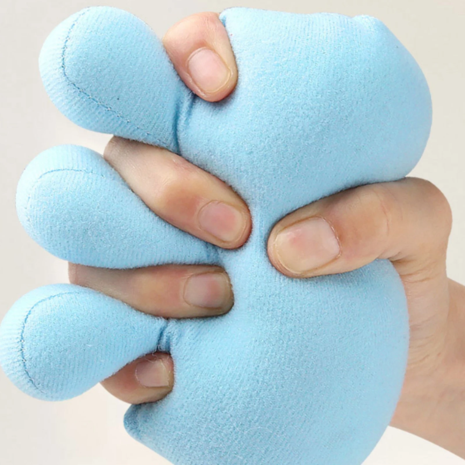 Finger Separator Cushion Compressible Hand Grip Cushion Rehabilitation Aid Soft for Patients, Bedside Rehabilitation