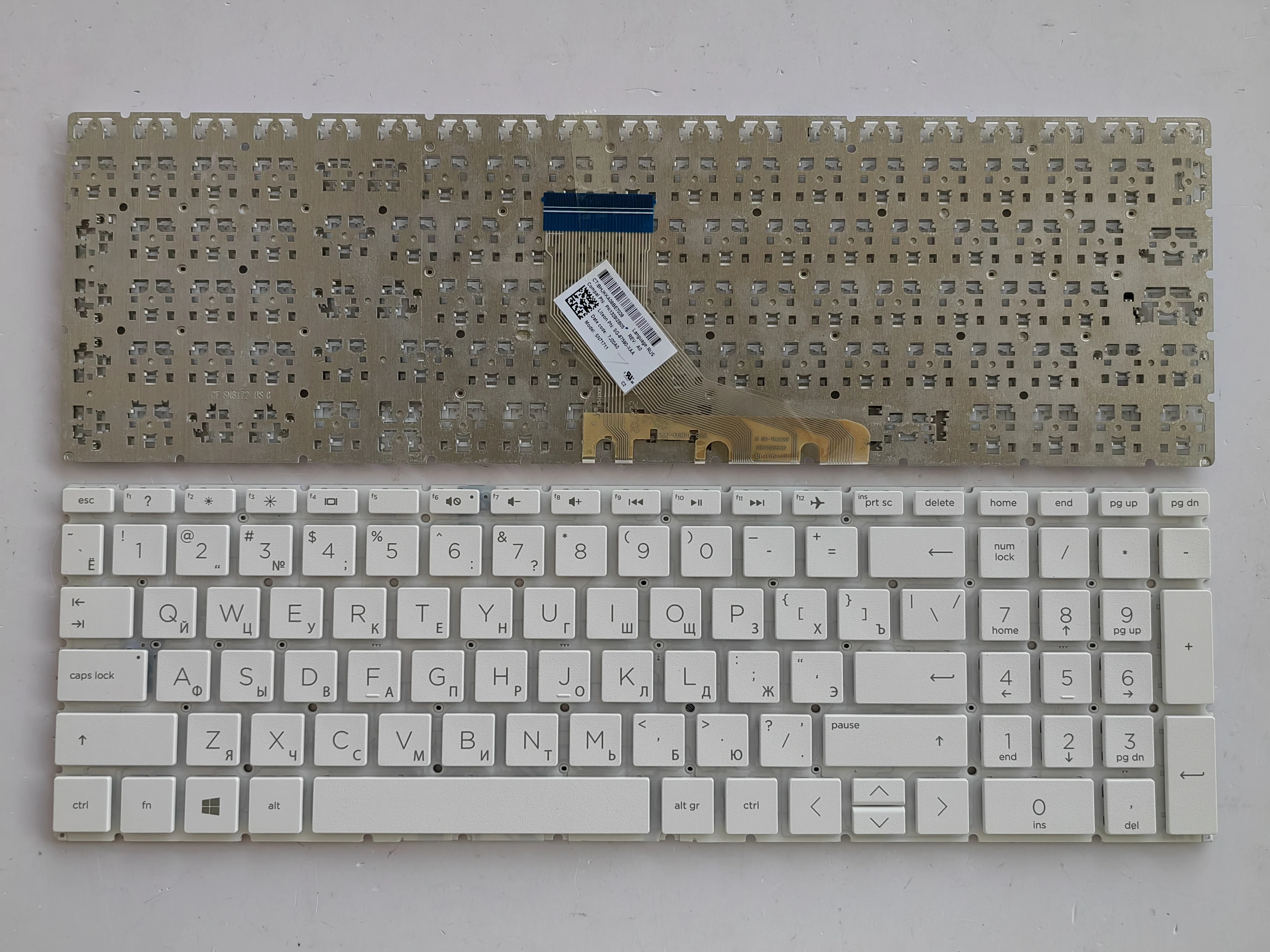 RU Layout for HP 15-DA 15T-DA 15-DB 15T-DB Laptop Keyboard
