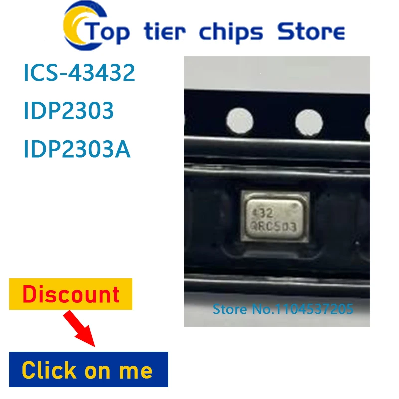 

1-10 шт./лот ICS-43432 IDP2303 2303 ICS43432 ICS-43432 IDP2303 IDP2303A SOP 100% НОВЫЙ