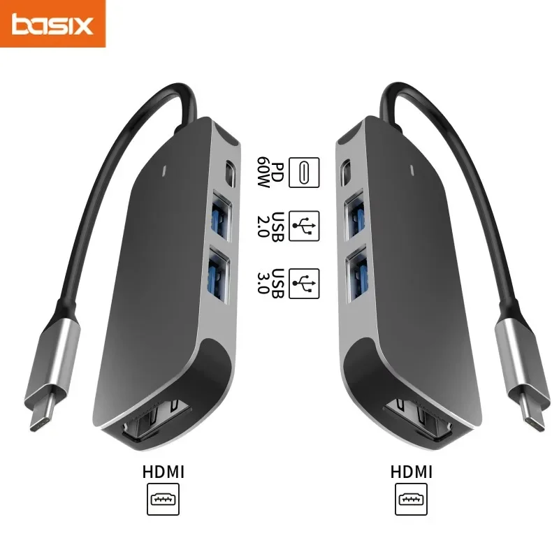 USB C HUB Type C to HD-MI Adapter Port docking station for Macbook Air iPad M2 M1 Accessories USB 3.0 HUB docking station