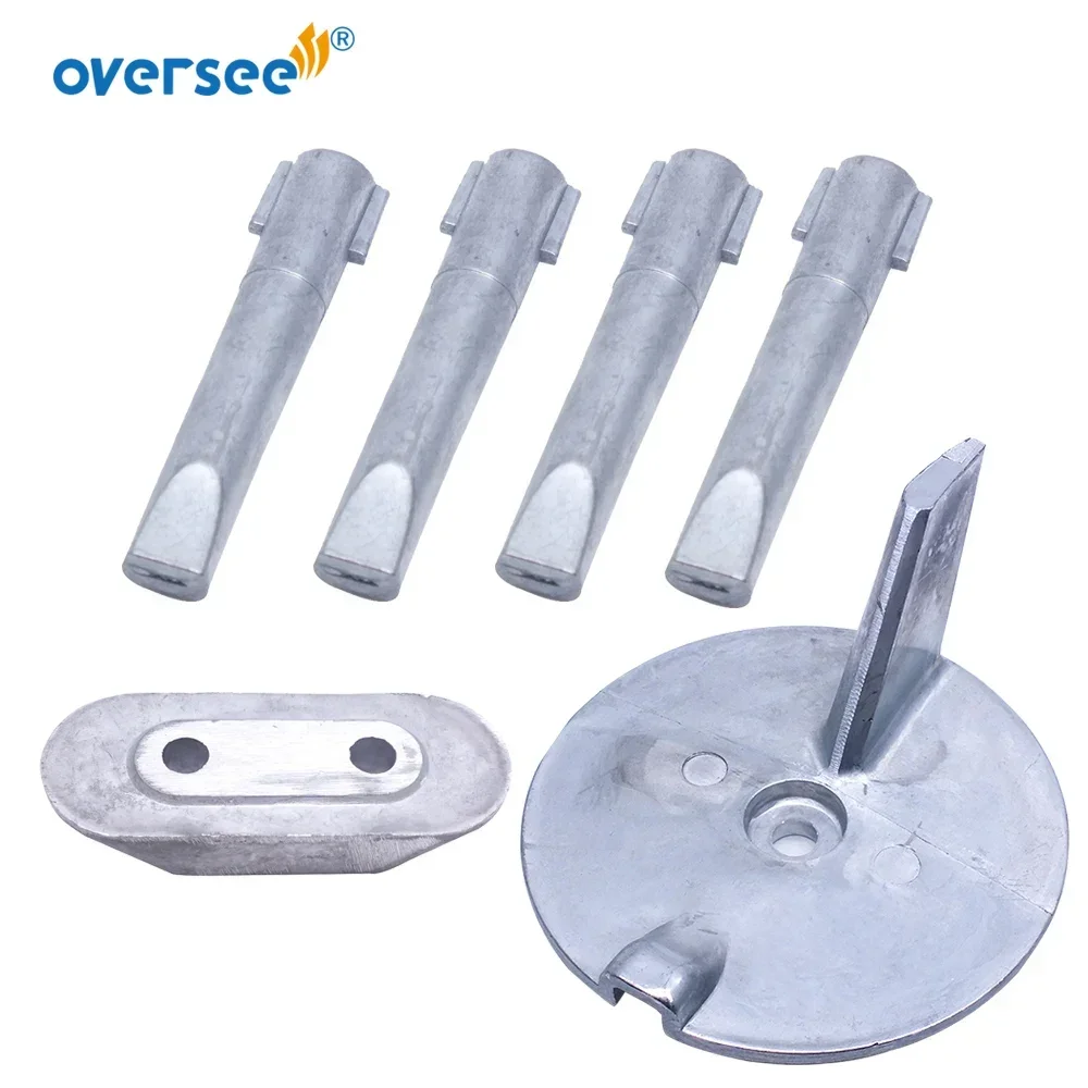 67C-45371 Anode Kit For Yamah Outboard Motor 4T F40HP  65W-45251-00 and 67C-45371-00 with 62Y-11325-00