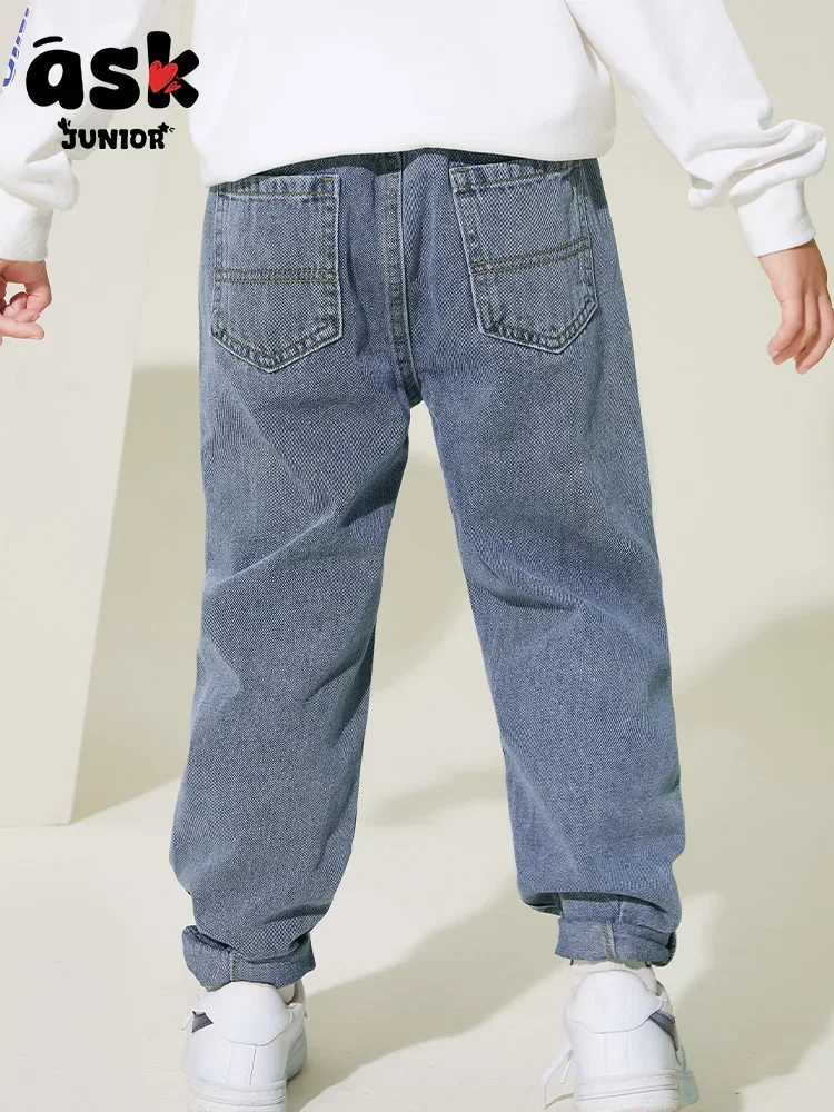 جينز ASK Junior Tween Boys Spring Fashion Sports المقاوم للبعوض #3