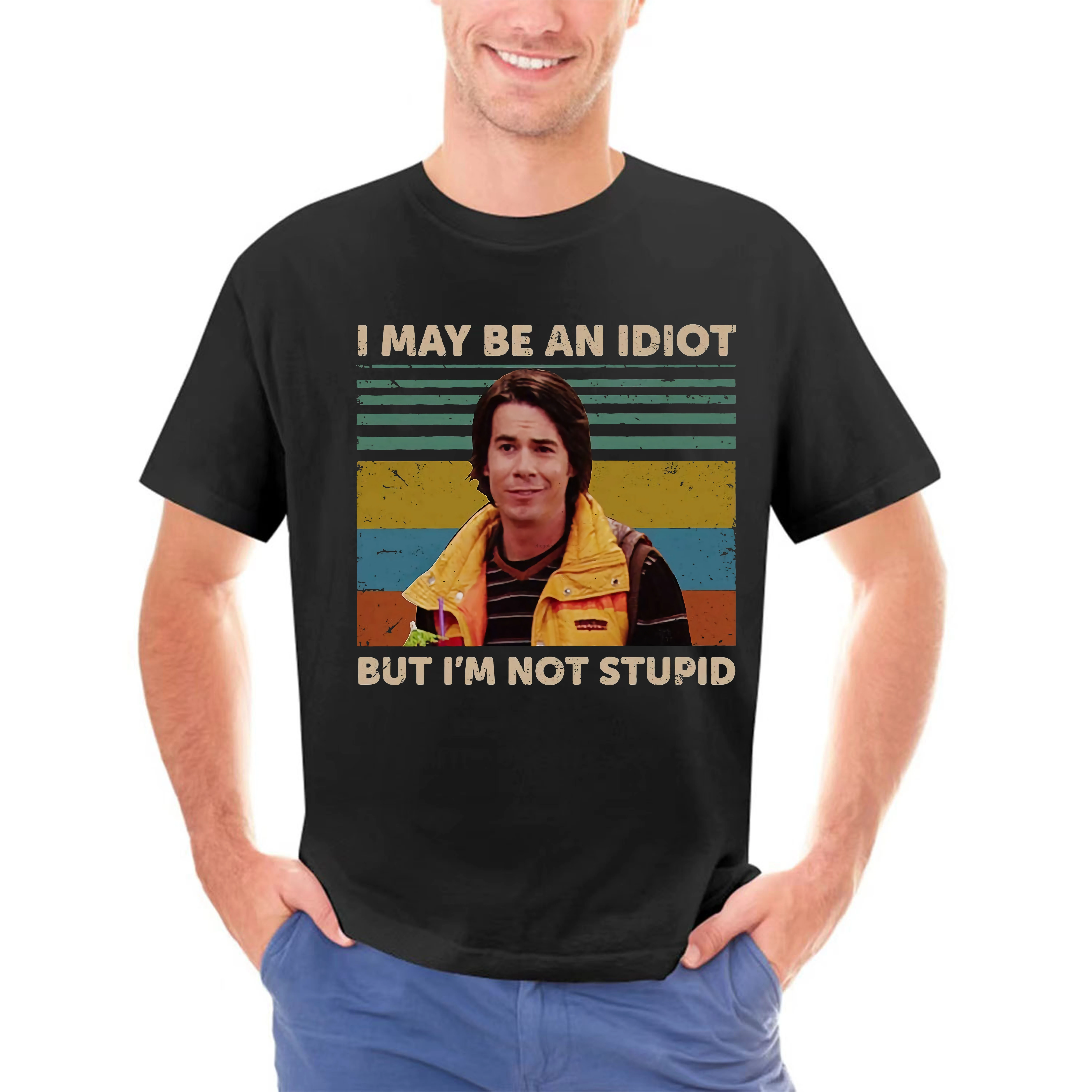 I Maybe an Idiot But I'm Not Stupid Vintage Shirt Spencer Shay Lovers Gift Icarly Lovers Movie T Shirt