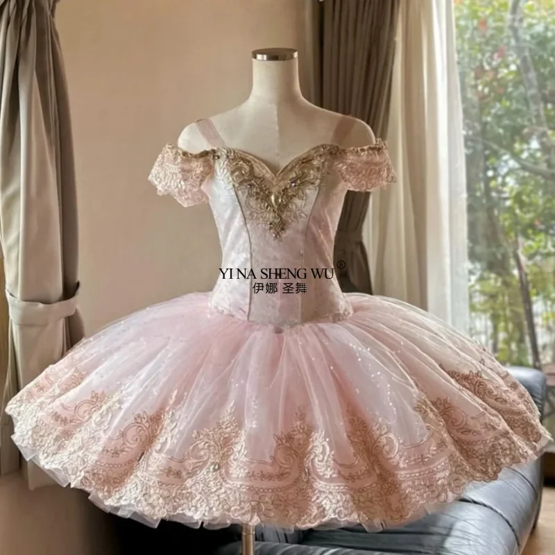 

Профессиональный высококачественный 10-слойный индивидуальный размер для детей, девочек, женщин, взрослых, сценического выступления, балетного костюма, балета