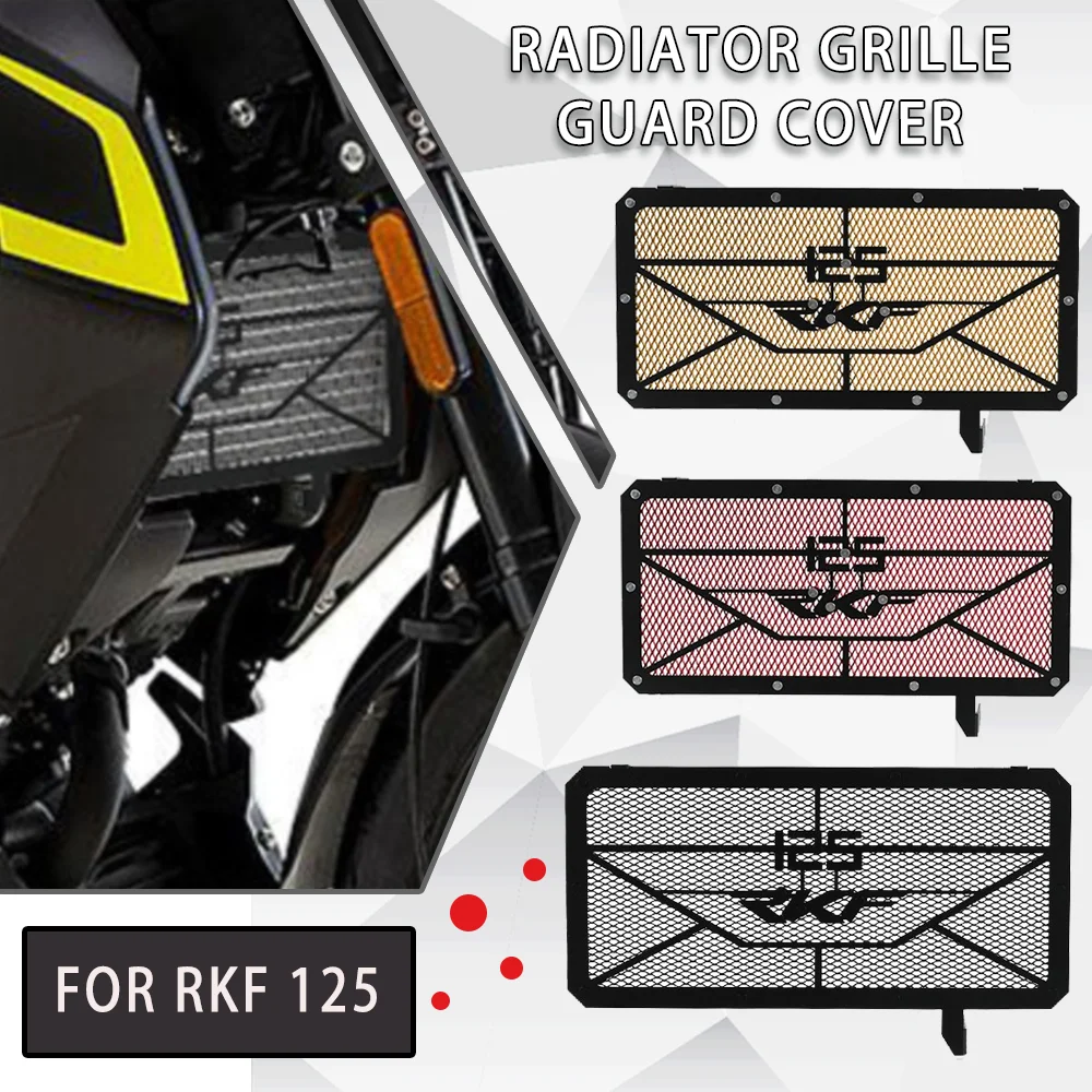 

Motobike Radiator Grille Guard Cover Protector Fuel Tank Protection Net radiator guard Water Tank net For Keeway RKF 125 RKF125